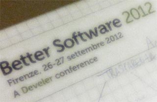 better software 2012 a firenze